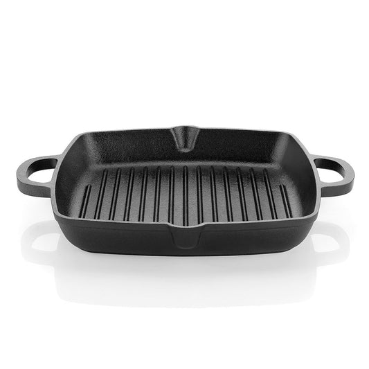 Cast Iron Grill Pan 26cm