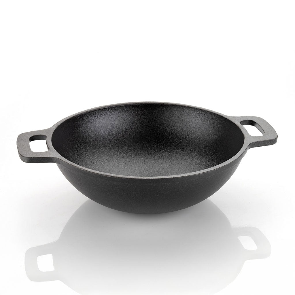 Cast Iron Kadai Round Small