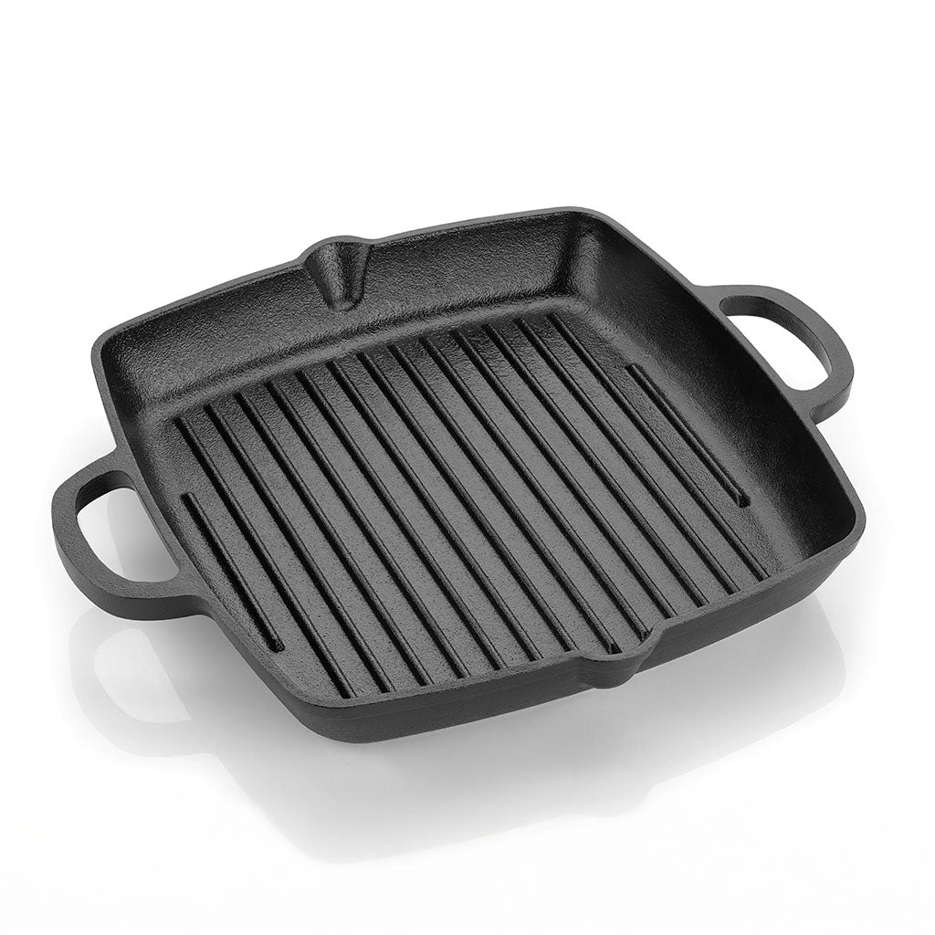 Cast Iron Grill Pan 26cm