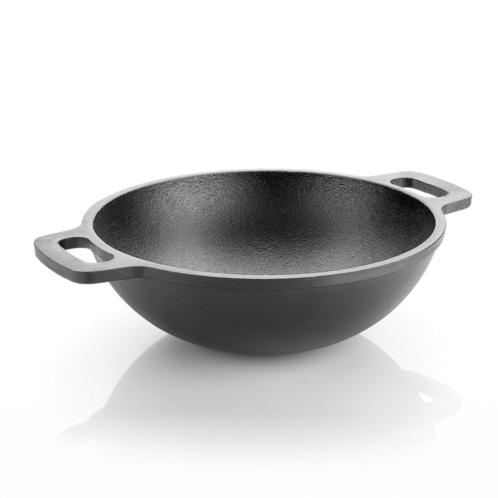 Cast Iron Kadai Round Small