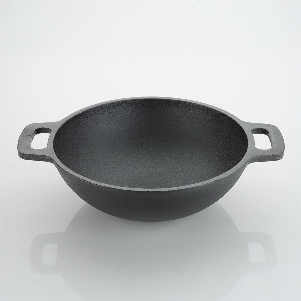 Cast Iron Kadai Round Small
