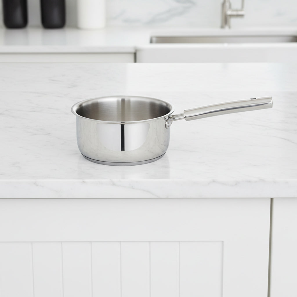 Triply Sauce Pan With Casting Handle 18cm
