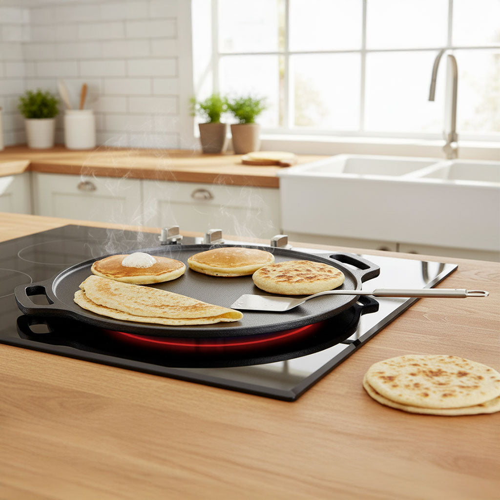 Cast Iron Dosa Tawa 30cm