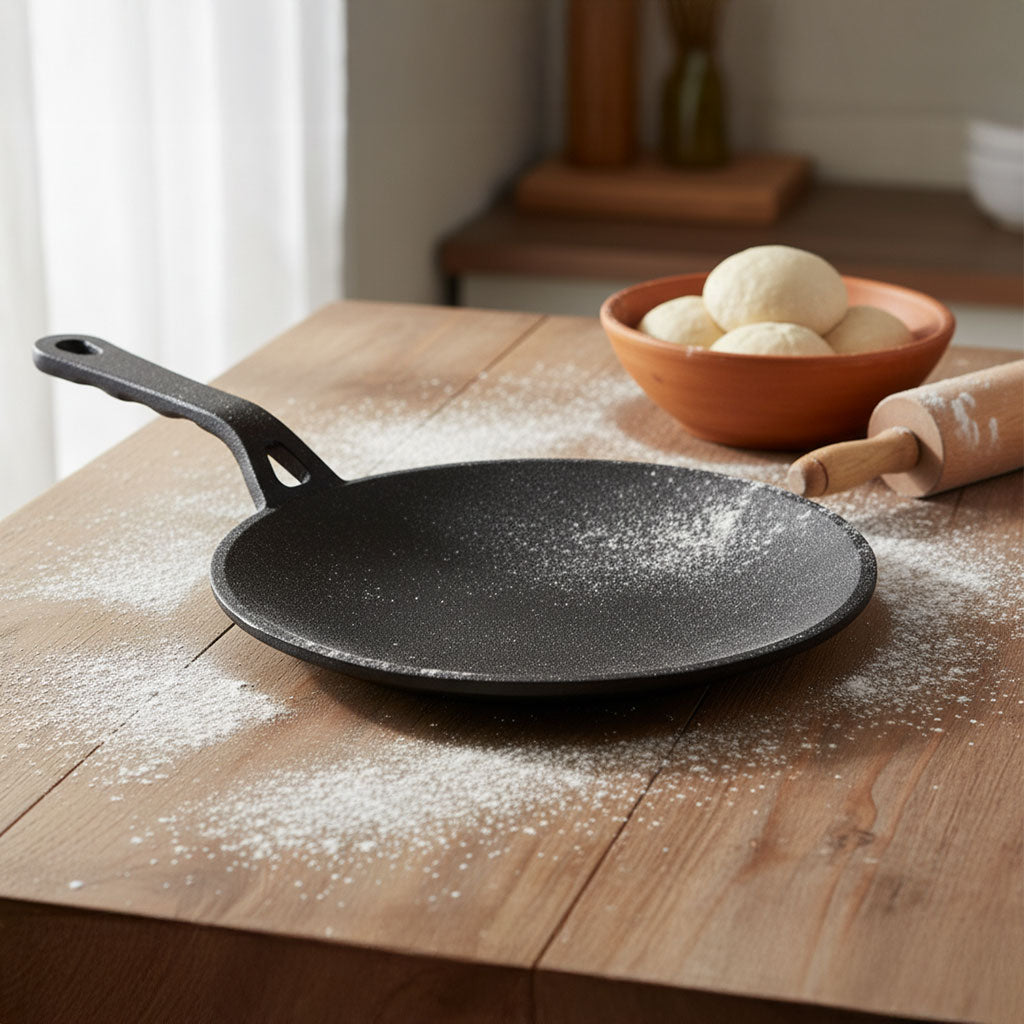 Cast Iron Roti Tawa 26cm