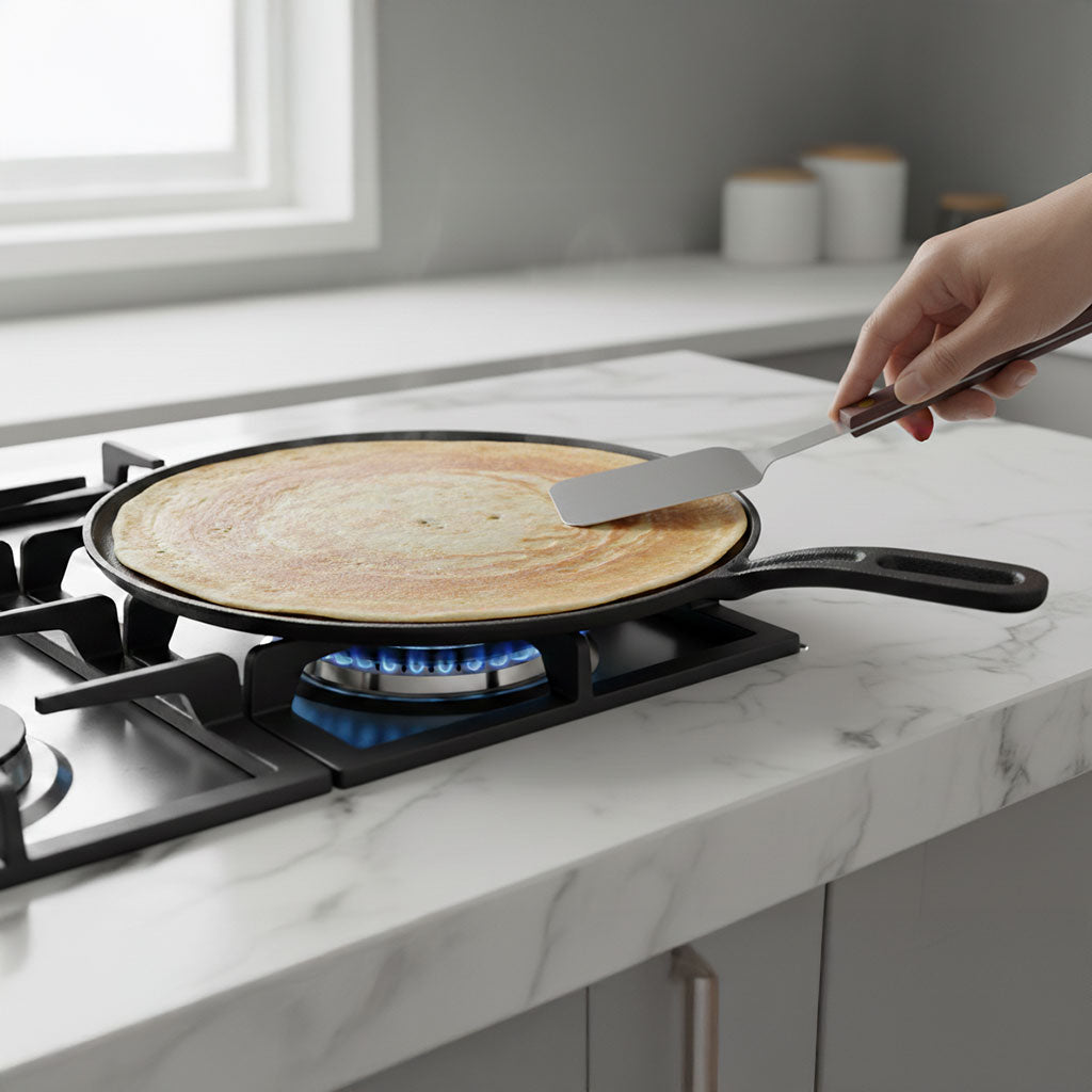 Cast Iron Dosa Tawa 28cm