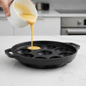 Cast Iron Paniyaram 9 Pit Round