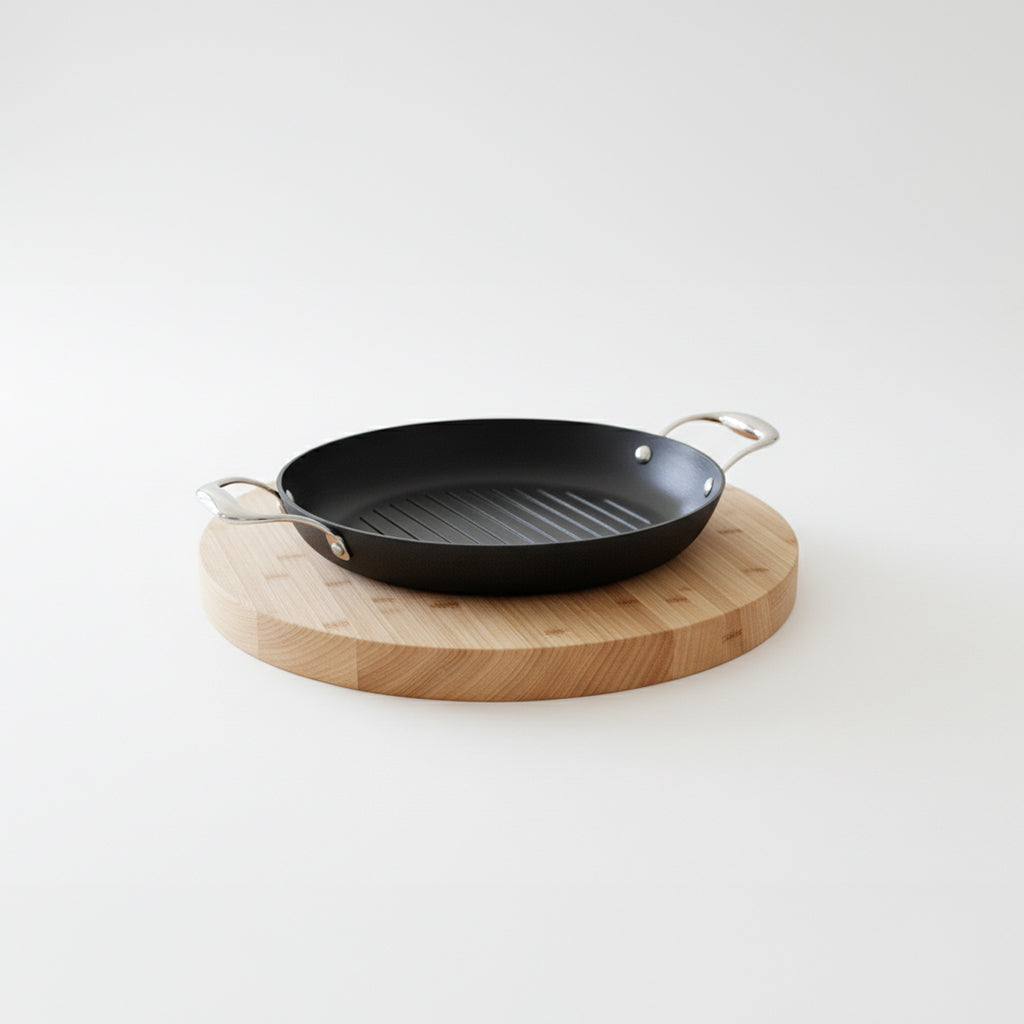Cast Iron Grill Pan 28cm