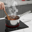 Triply Sauce Pan With Casting Handle 18cm